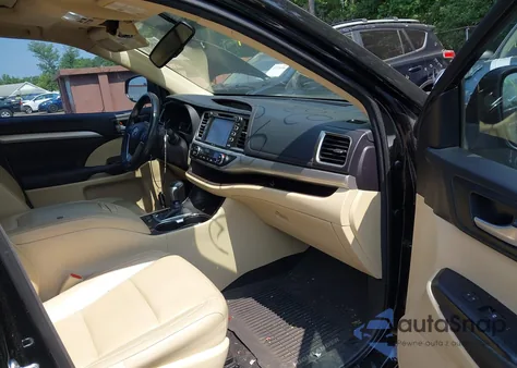 2015 Toyota Highlander Xle V6 из США, поврежденный, VIN 5TDJKRFH2FS224327